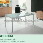 2013# China foshan furniture modern glass steel office desk OD-34