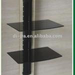 DVD glass shelves modern audio rack