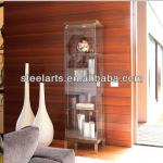 Steel-arts modern tempered glass showcase living room S0014SM-S0014SM