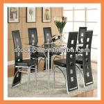 stocklot modern kitchen table set-618-T226D