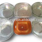 Pedicure spa chair glass basin with color chosen