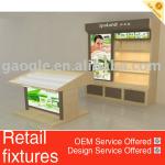 supermarket acrylic cosmetic display shelves-C007