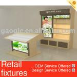 supermarket acrylic cosmetic display shelves