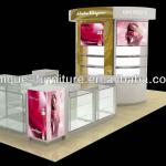 customizable 5*3m cosmetic store furniture cosmetic display kiosk cosmetic mall-C10004