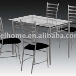 F3108 Dining set ,Glass dining set,Glass furniture-F3108