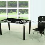 modern tempered glass table