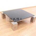 cattelan italia dielle square glass coffee table-CC-9942