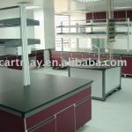 steel and wood laboratory furniture