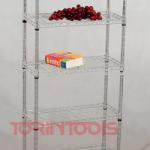 Zinc coating wire shelf