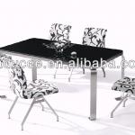 single design glass dining table
