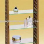 shelf with 4 glass tiers