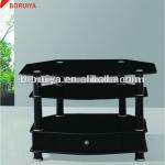 Bottom Drawer Temperedglass LED TV Stand-TS124