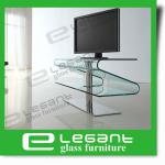 2014 Modern Curved Glass TV Cabinet,Glass Lcd TV Stand