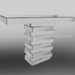 fashion mirror console table with drawers, mirror furniture, dressing table-MXFU385