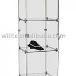 2013 new modern glass display cabinet