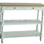 New design study furniture two layer study desk with 2 drawer