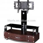 LCD LED plasma TV stand with drawer &amp; integrated mount TV883B#