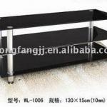 tempered glass tv stand