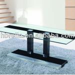 2013 modern tempered glass TV stand