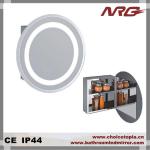 Modern Bathroom Glass Cabinet-NRG 48