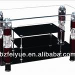 bent glass icd TV stands/TV lift