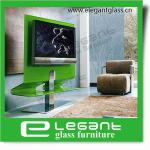 Modern Curved Glass TV Stand,wooden tv stand pictures