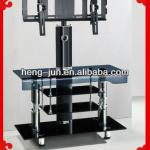 HOT SELLING HOME FURNITURE GLASS LCD TV STAND