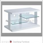 wood and glass tv stand-T1107