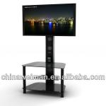VFD display black lacque tv stand glass tv stand-SM-303