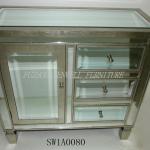 glass crystal cabinet