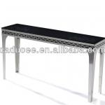 Very simple stainless console table