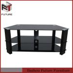 modern living room aluminium alloy lcd tv cabinet design model