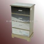 LH-VS0009 Glass chest of drawers-LH-VS0009