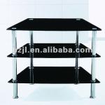 Modern Country style Long Tempered Glass TV Cabinet XS4538