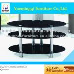 Alibaba recommend silk-screen glass lcd tv table design