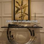 luxury marble top modern console