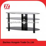 luxury modern glass tv stand