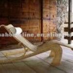 Rattan chaise lounge 61327