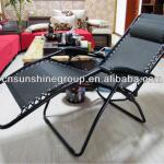 Outdoor folding chaise lounge / folding zero gracity chair