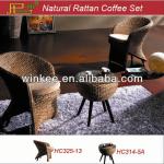 Contemporary rattan armchair wood furniture french chaise lounge