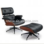 Luxury living room furniture rosewood lounge chair