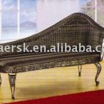 MK755 rattan furniture-chaise chair