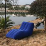 Flocked Inflatable Lounge