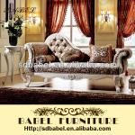959 French design fabric chaise longue couch