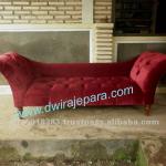 Livingroom Furniture chaise lounge - Red Wine chaise lounge classic furniture livingroom