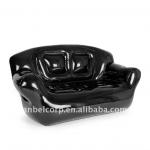 Extra Durability Smoke Black Inflatable Couch