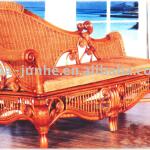 Rattan Chaise Lounge