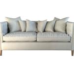 New upholstered sofa of linen fabric for 2014