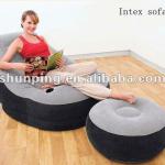 inflatable sofa with footrest set Intex 68564