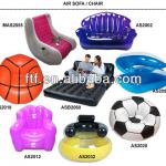 promotion armrest pvc inflatable sofa